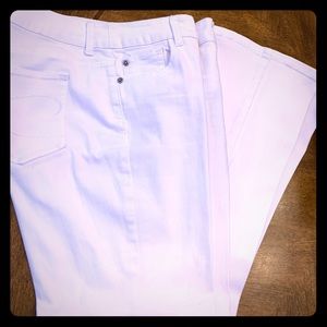 Chico’s White Denim Jeans